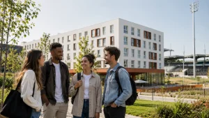 Résidence étudiante à Villeneuve-d’Ascq : le campus qui a accueilli les JO